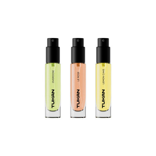Tukan Fragrance Discovery Set – luxury discovery kit with TUKAN unisex perfumes