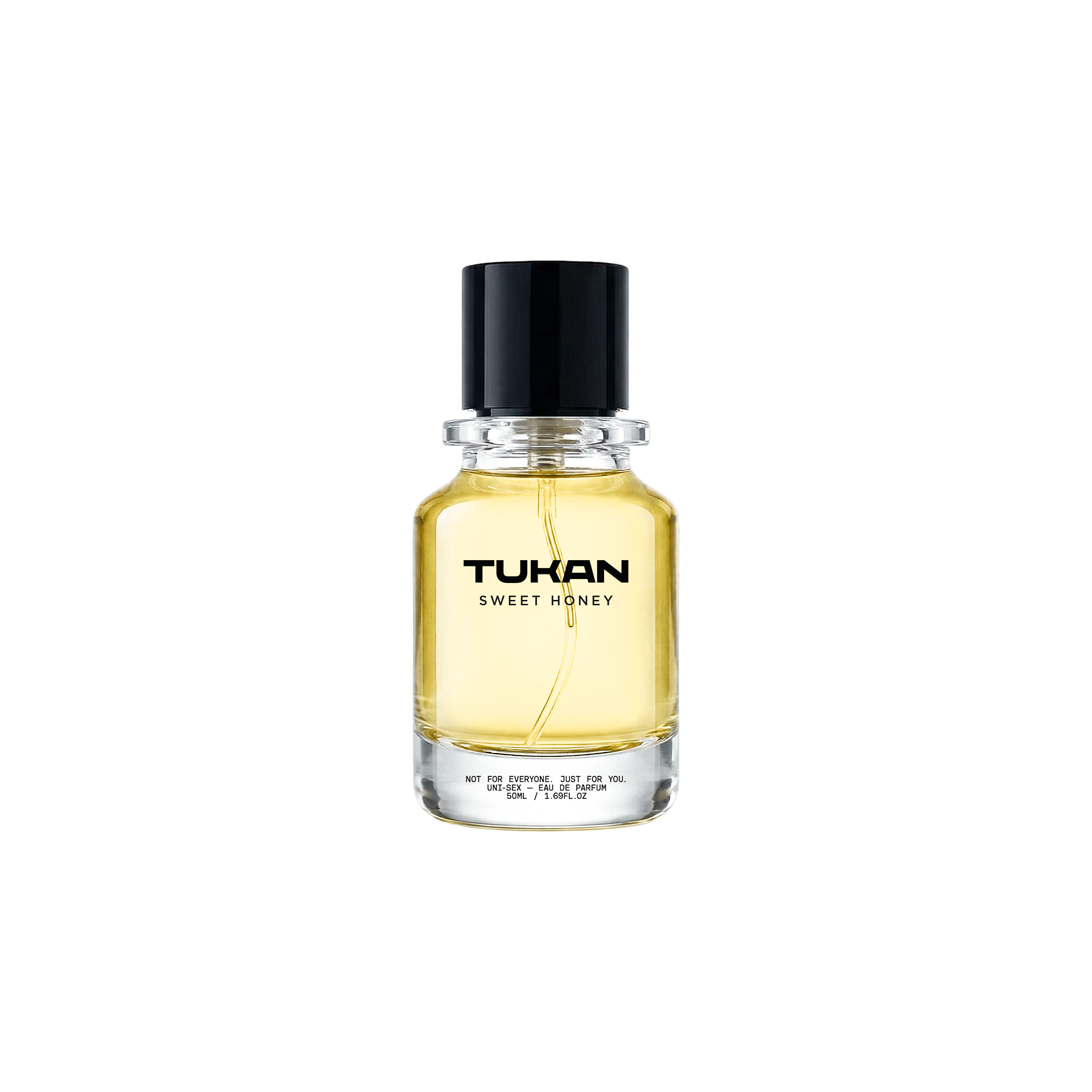 Tukan Fragrance Sweet Honey perfume bottle – sweet gourmand unisex fragrance with honey and cacao